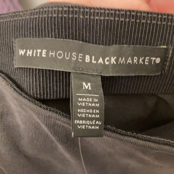 NWT WHBM Sandwash Asymmetrical Pull On Skirt-SZ MED - Picture 3 of 5